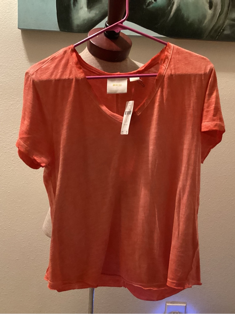 6 items total- (4 v neck tees, 2 shorts) Maeve, Roxy, O’Neil, J crew,